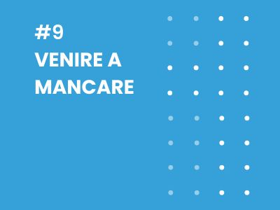 Venire a mancare